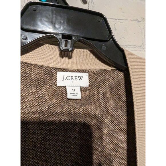 J. Crew soft no closure animal print cardigan all - Picture 4 of 4